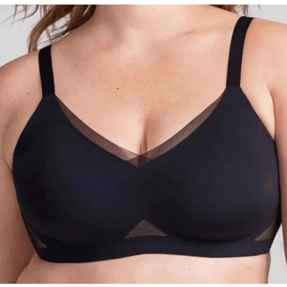 HONEYLOVE Crossover Bra 2XL Black